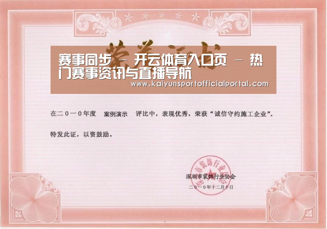 荣誉证书二
